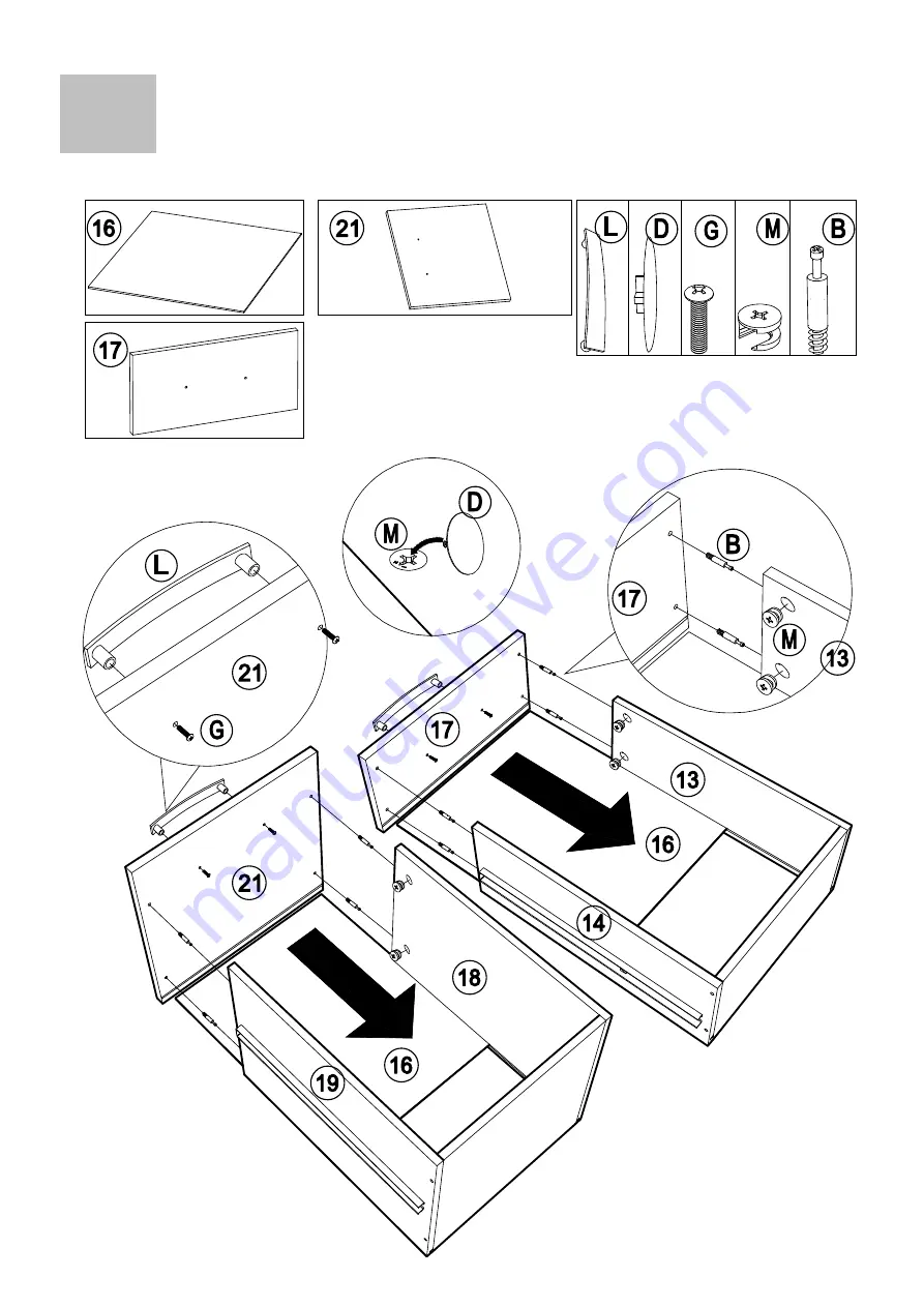 Sunjoy G104000500 Assembly Instructions Manual Download Page 18