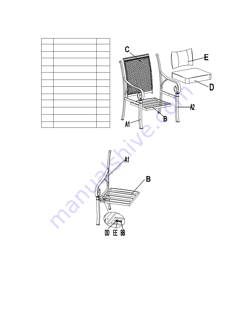 Sunjoy L-DN1408SAL-B Скачать руководство пользователя страница 2