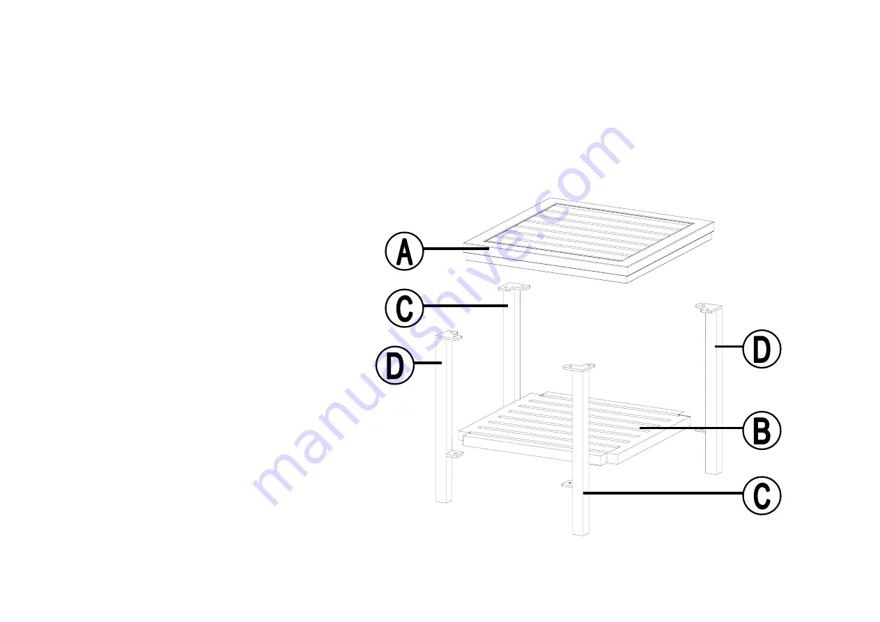 Sunjoy L-DN552SAL-TT Assembly Instructions Manual Download Page 5