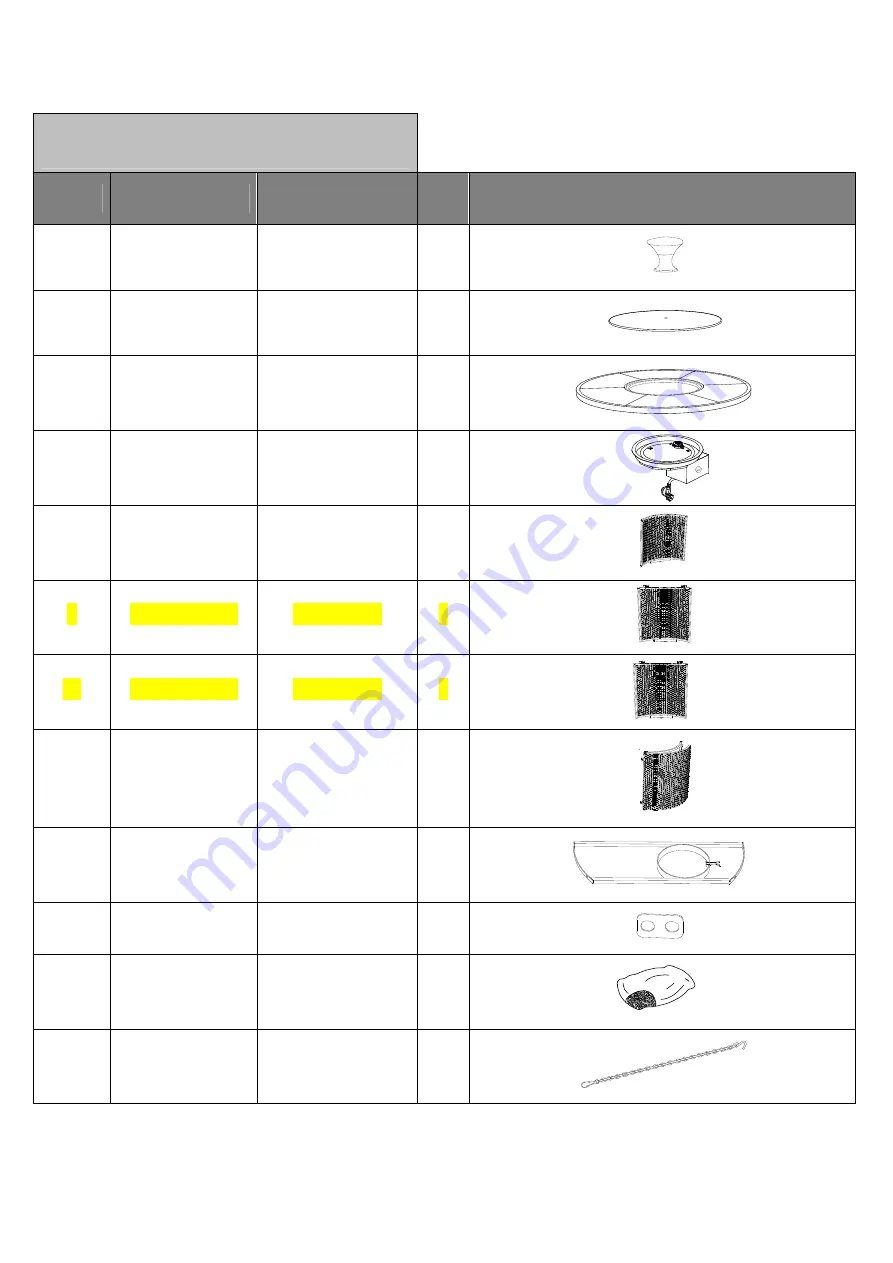 Sunjoy Manhattan L-DN2523SST-B-T Assembly Instruction Manual Download Page 6