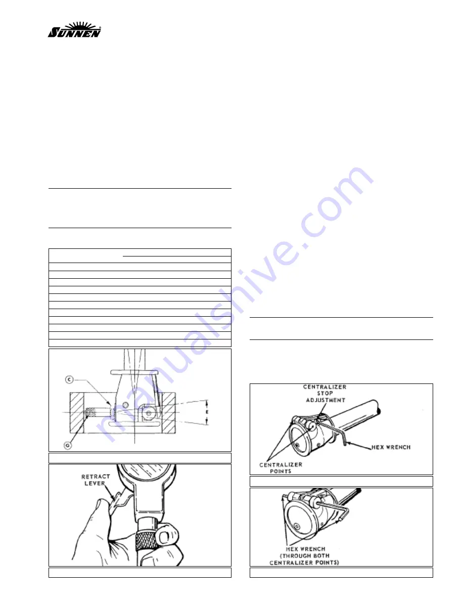 Sunnen GR-2245 Operating Instructions Download Page 1