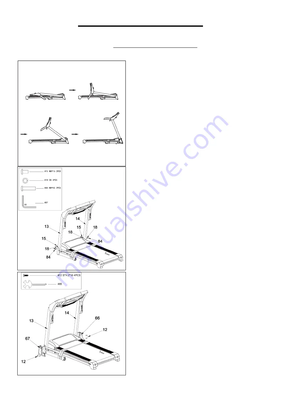 Sunny Health & Fitness SF-T7515 User Manual Download Page 13