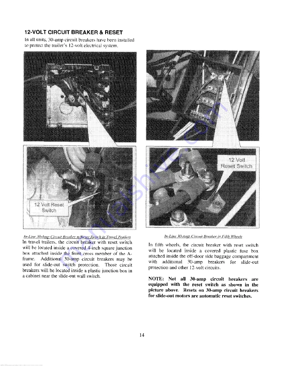 SunnyBrook 2011 Mobile Scout Owner'S Manual Download Page 16