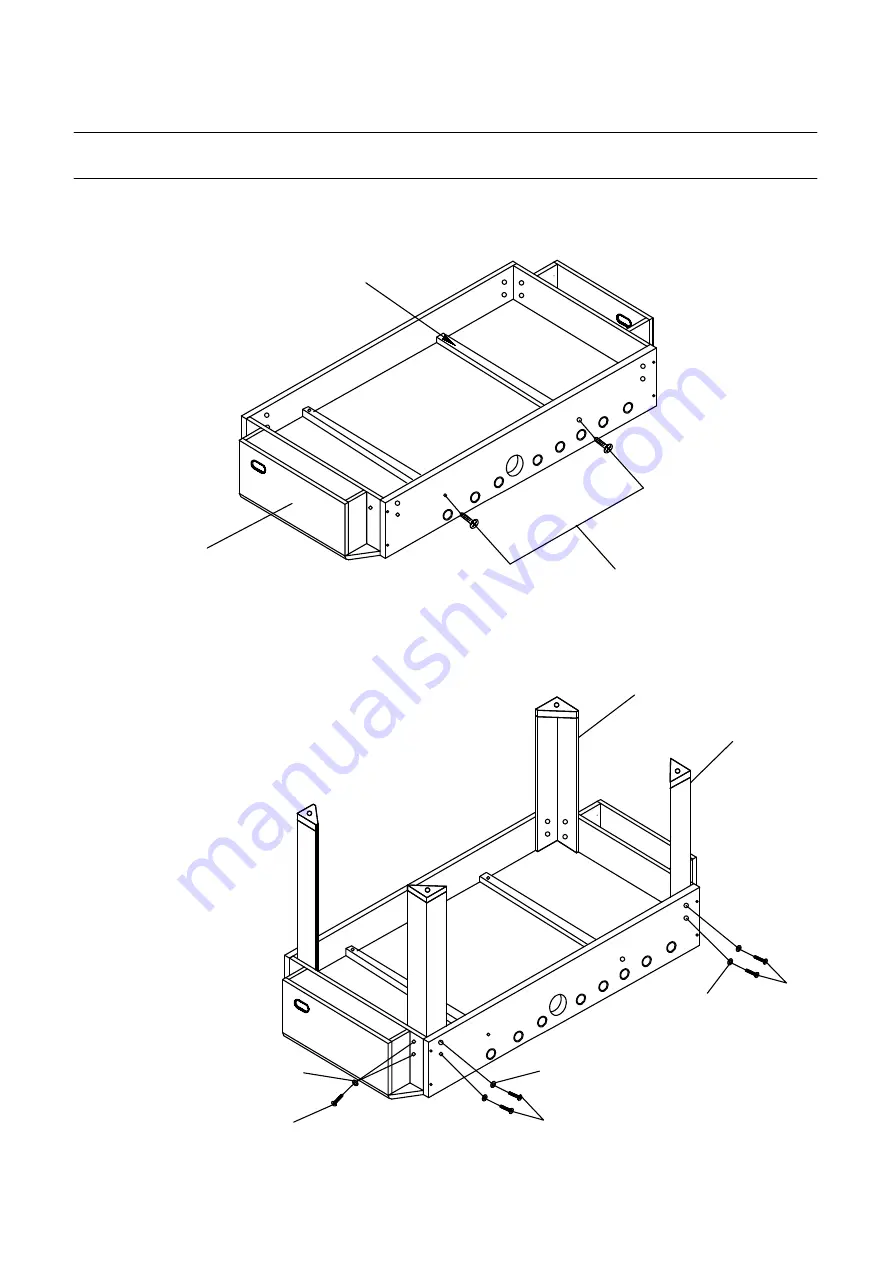 Sunnydaze Decor Foosball Table Assembly Instructions Manual Download Page 6