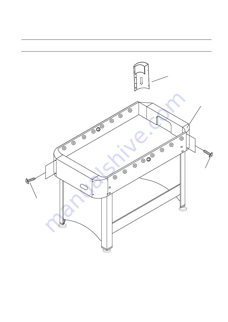 Sunnydaze Decor Foosball Table Скачать руководство пользователя страница 8