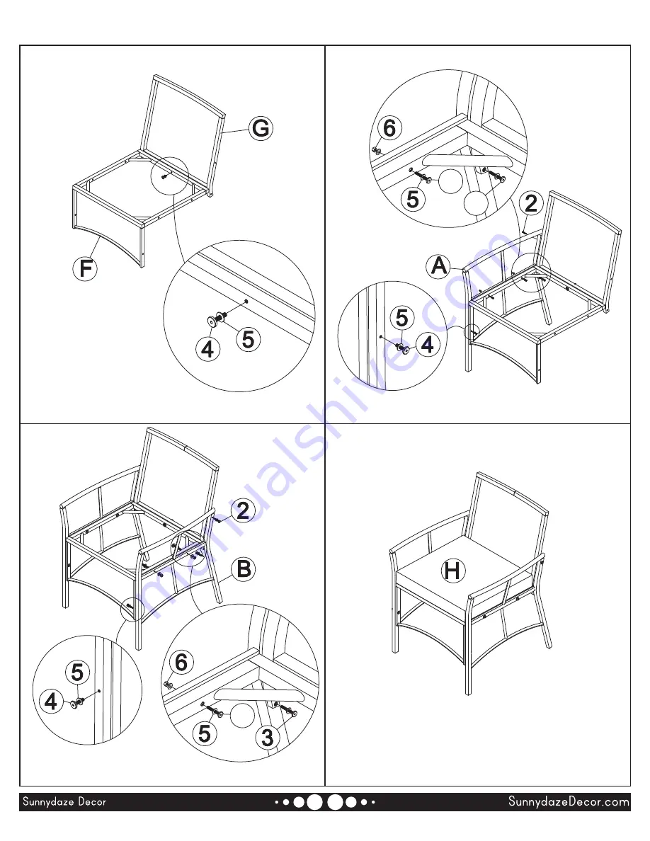 Sunnydaze Decor VQN-950 Manual Download Page 3