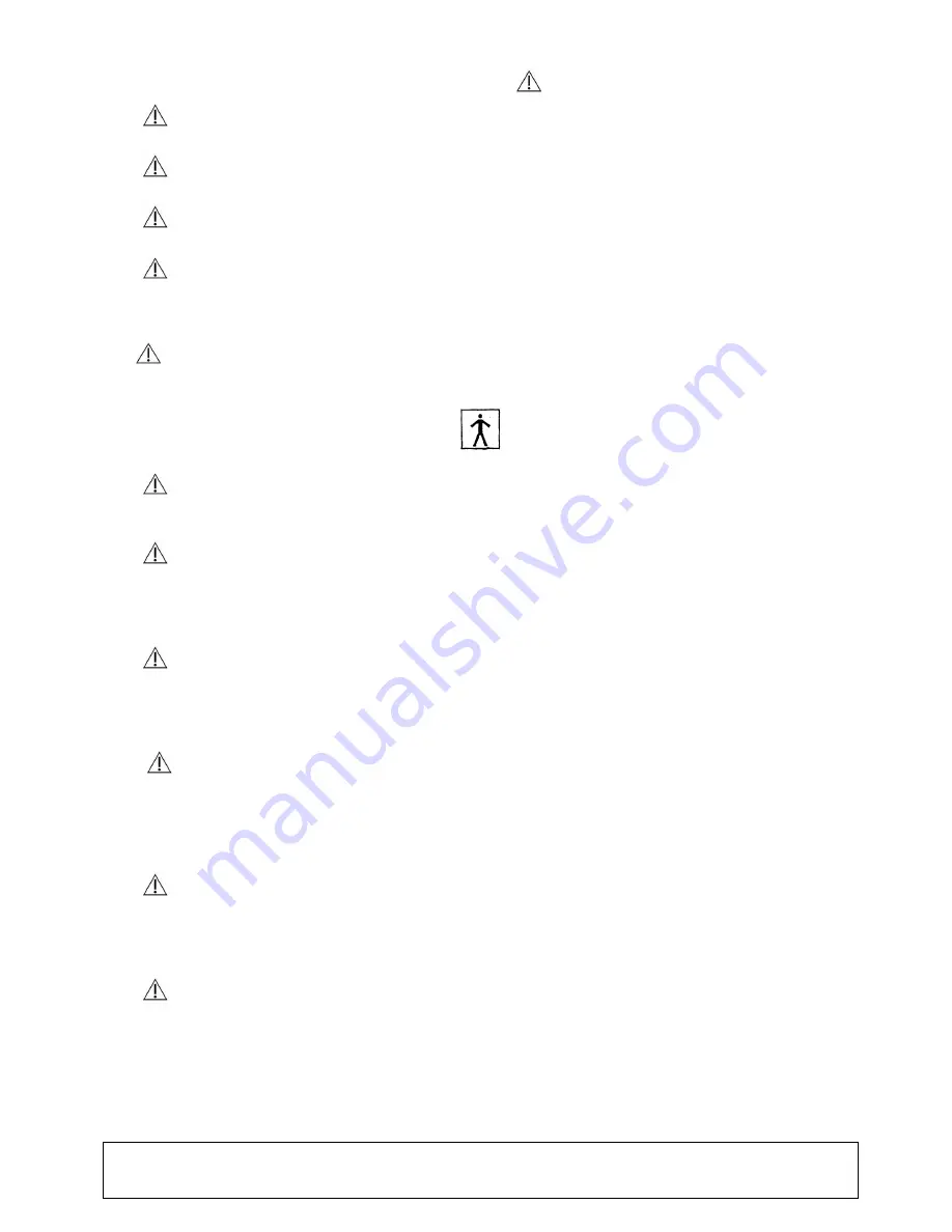 Sunoptic Surgical SSL-2000 Operator'S Manual Download Page 16