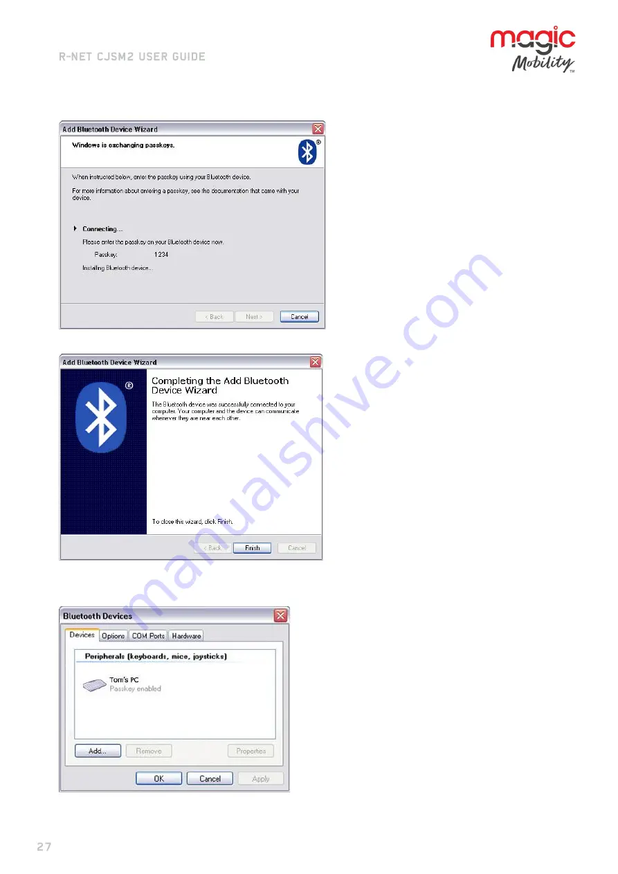 Sunrise Medical Magic Mobility R-net CJSM2 User Manual Download Page 27