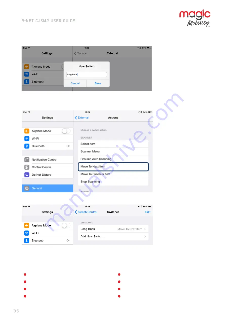 Sunrise Medical Magic Mobility R-net CJSM2 User Manual Download Page 35