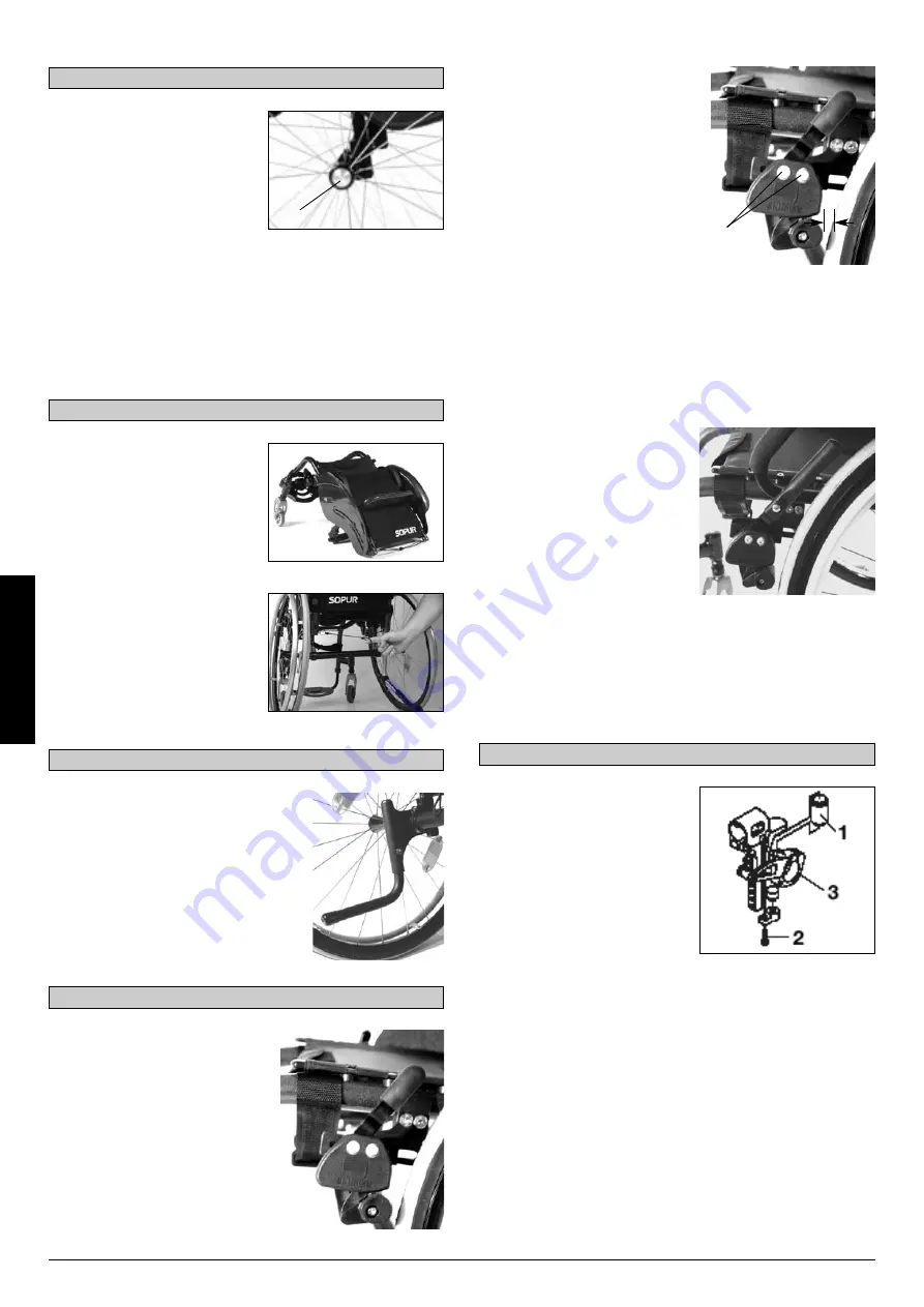 Sunrise Medical Quickie Argon Directions For Use Manual Download Page 42