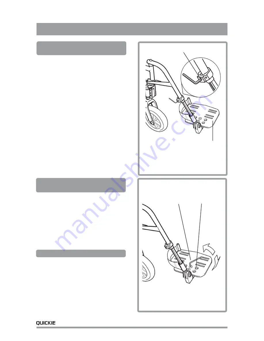 Sunrise Medical Quickie RX Kidz Owner'S Manual Download Page 28