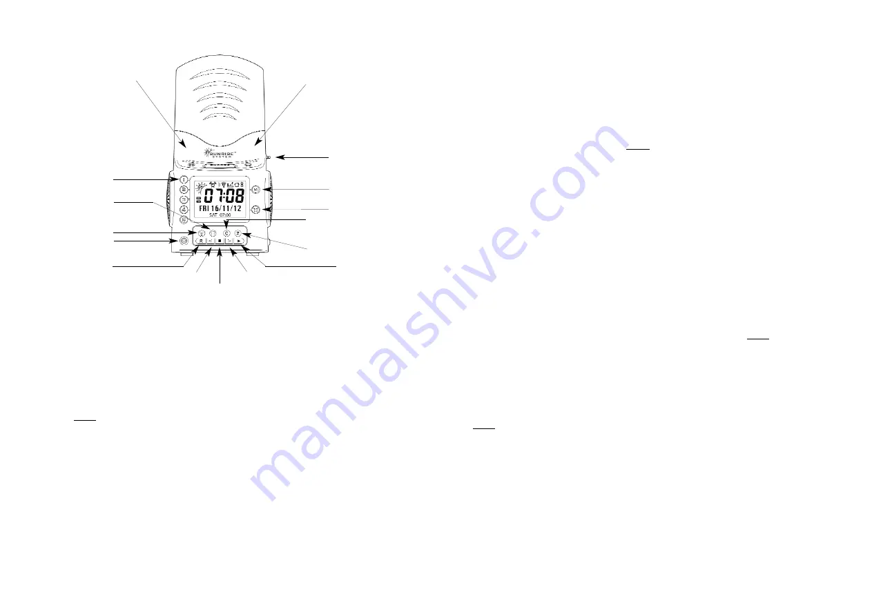 Sunrise System SRS 260 Скачать руководство пользователя страница 8