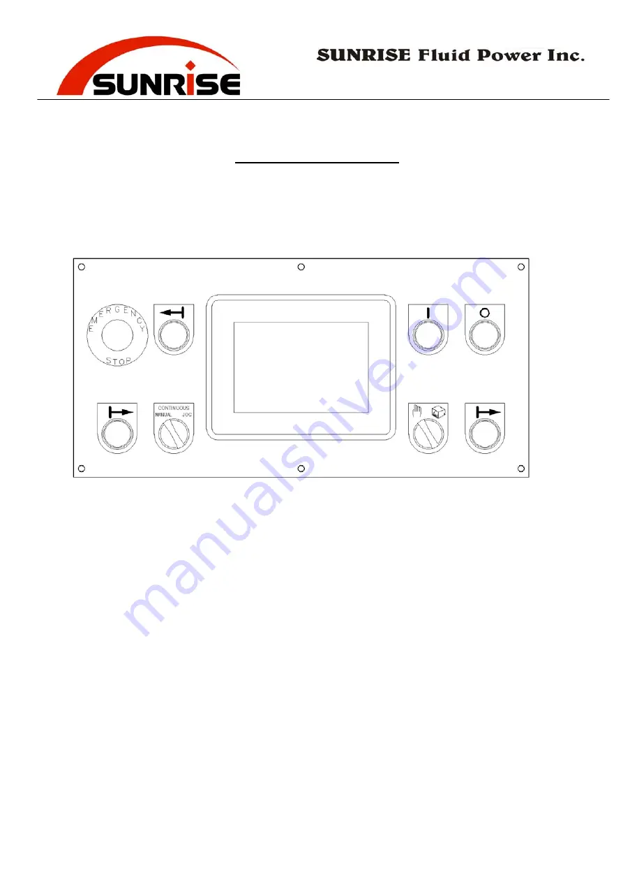 Sunrise HBM-40NC Operation & Maintenance Manual Download Page 10