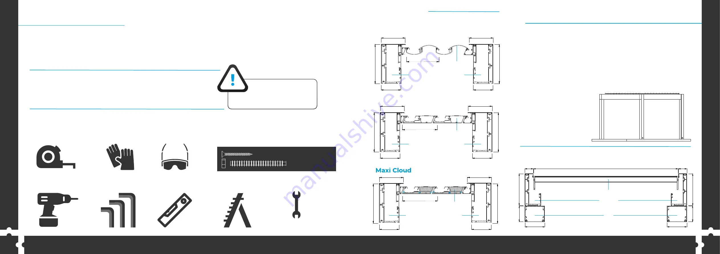 SUNSET SKYCLOUD MAXI Assembly Instructions Manual Download Page 3