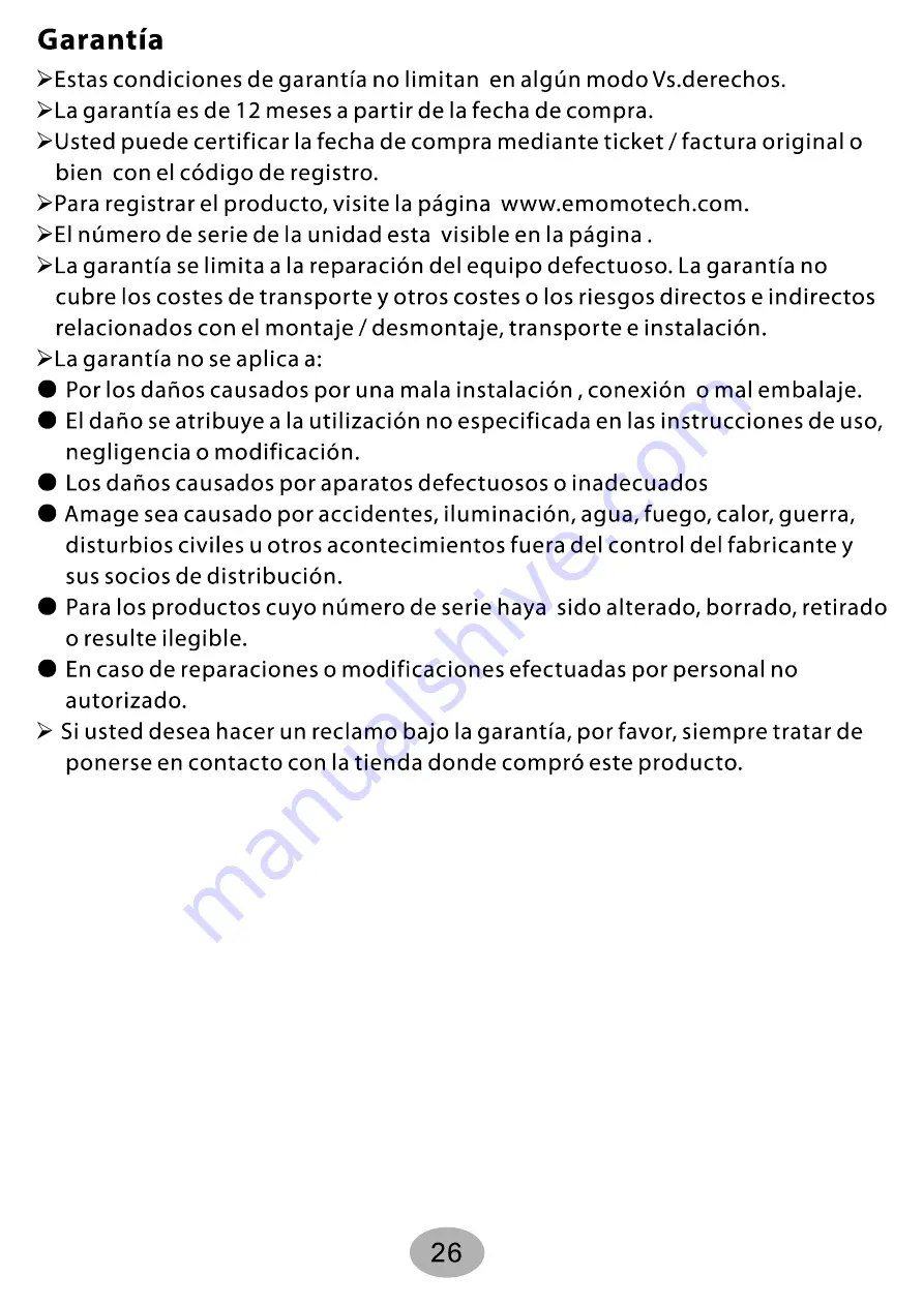 SUNSET SU-UPX1671135NW Assembly Instructions Manual Download Page 28