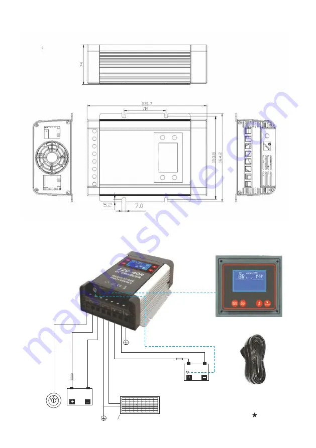 Sunshine Solar CSDC40 Manual Download Page 3