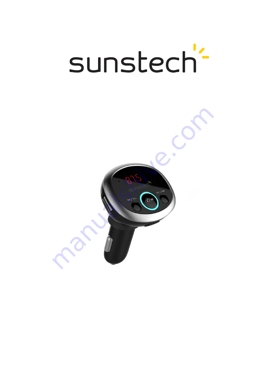 Sunstech FMT300BTUSB Скачать руководство пользователя страница 1