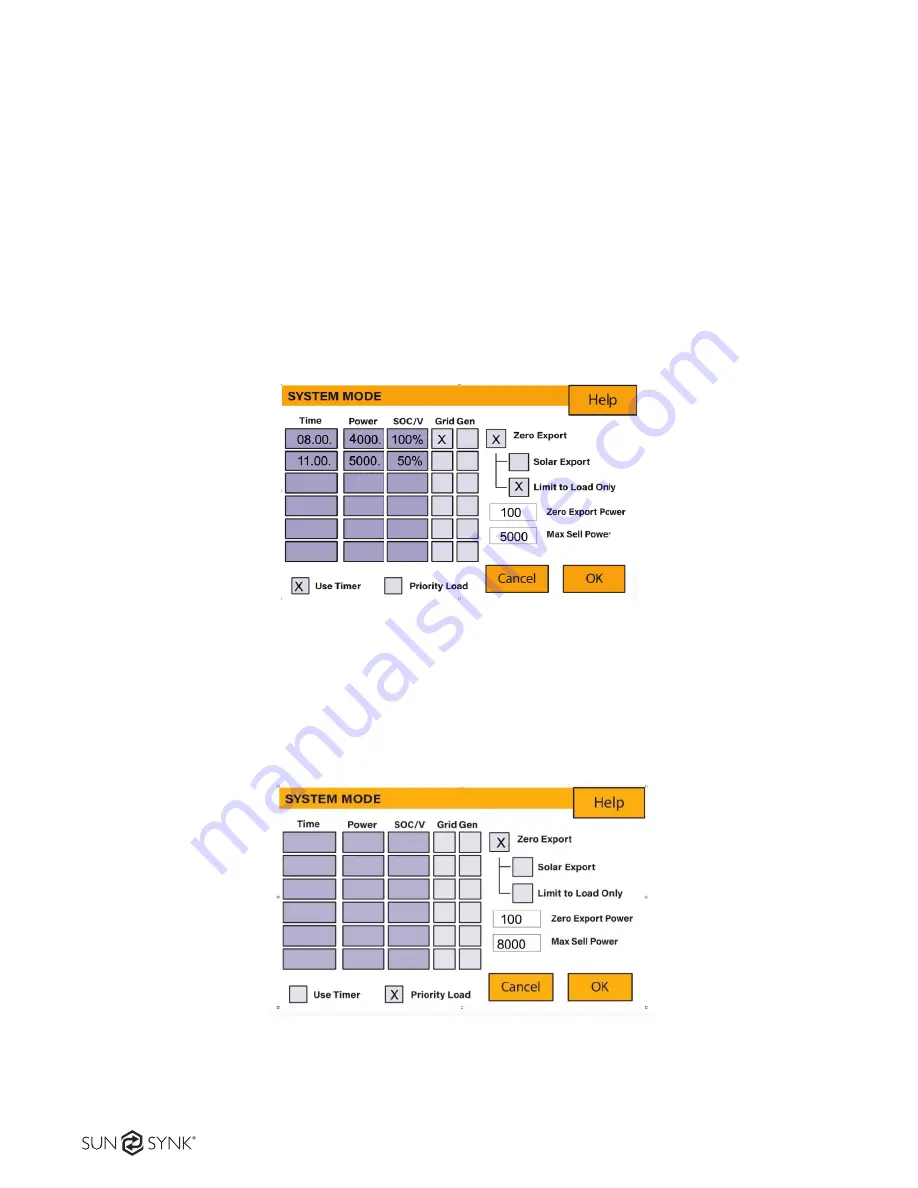 SunSynk 3.6K-SG02LP1 Скачать руководство пользователя страница 37