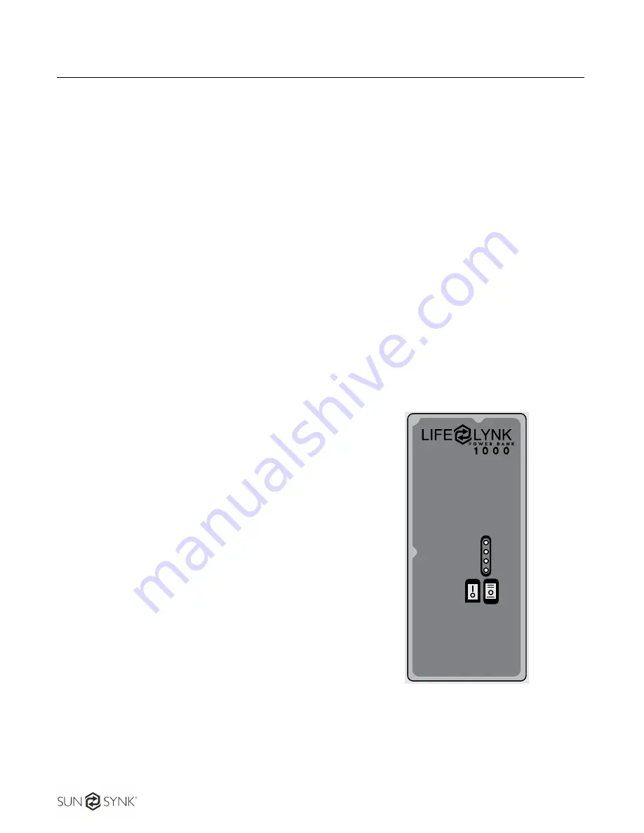 SunSynk Power Bank 1000 User Manual Download Page 9