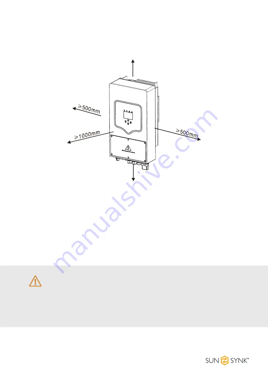 SunSynk SUNSYNK-3.6K-SG01LP1 Скачать руководство пользователя страница 16