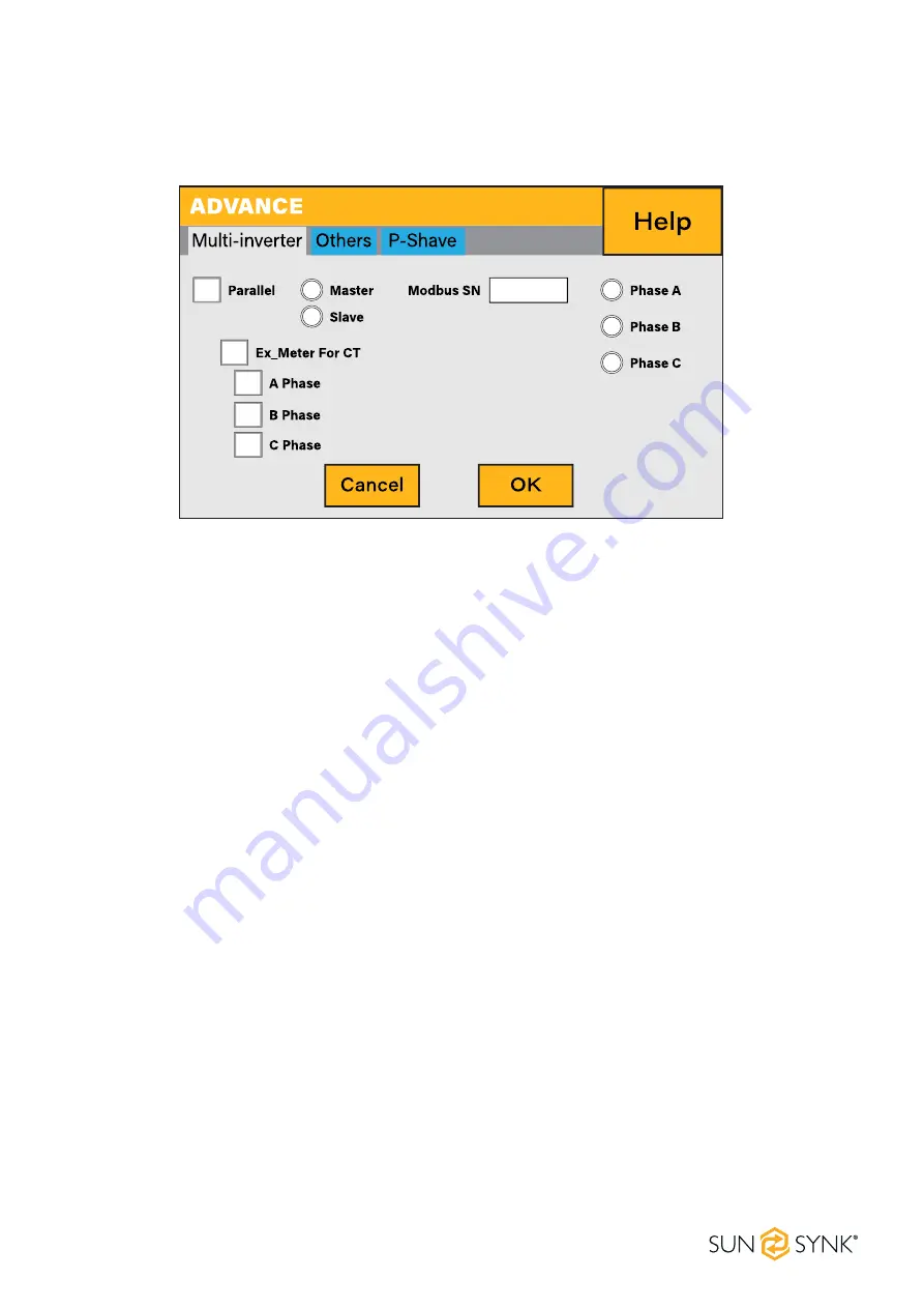 SunSynk SUNSYNK-3.6K-SG01LP1 User Manual Download Page 52