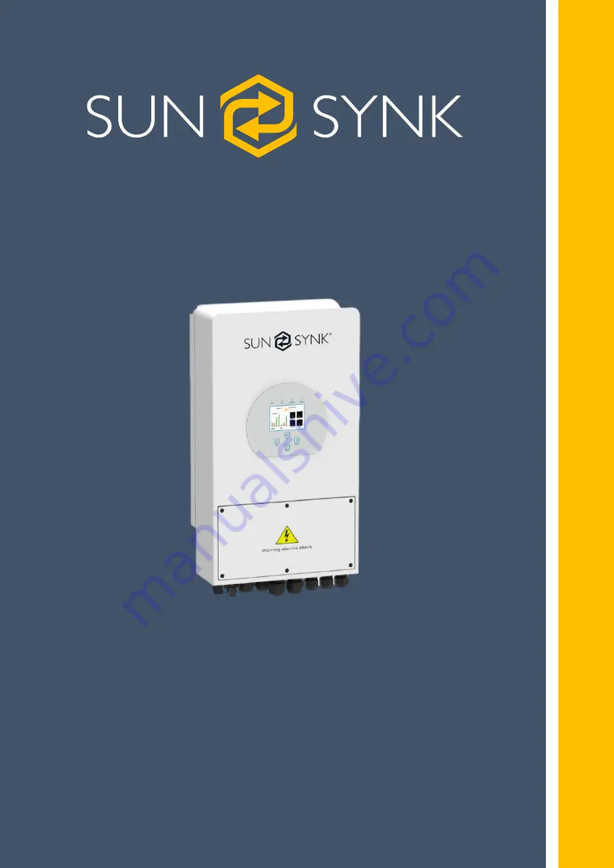 SunSynk SUNSYNK-3.6K-SG04LP1 Installer Manual Download Page 1