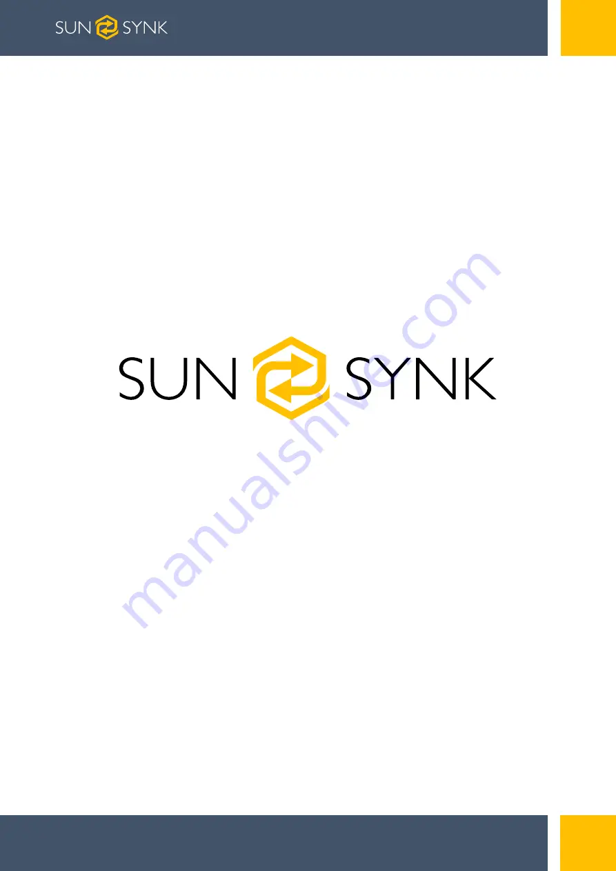 SunSynk SUNSYNK-8K-SG01LP1 Installer Manual Download Page 2