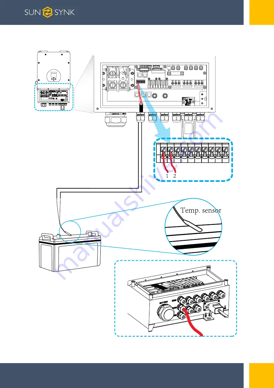 SunSynk SUNSYNK-8K-SG01LP1 Скачать руководство пользователя страница 20