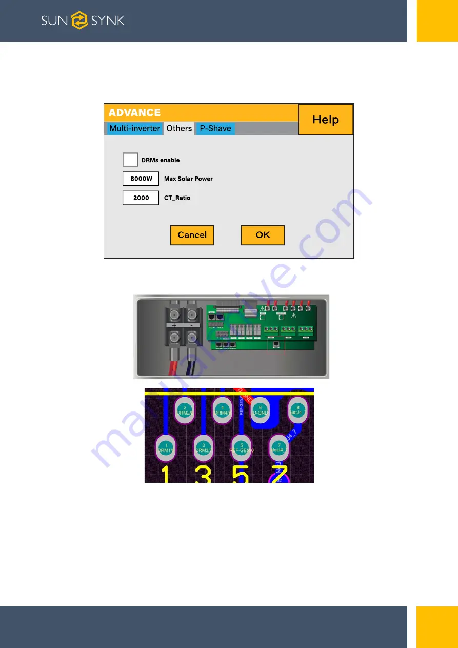 SunSynk SUNSYNK-8K-SG01LP1 Installer Manual Download Page 61