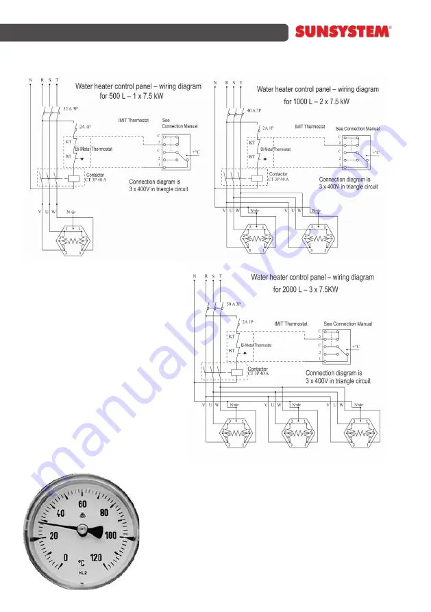 Sunsystem SWP 2N 300 Installation And Operation Manual Download Page 7