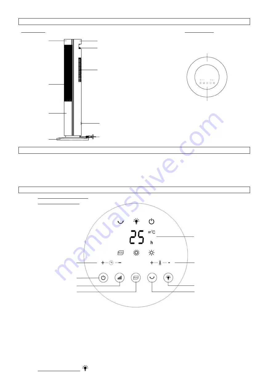 Suntec Wellness KLIMATRONIC Heat PTC 2000 flame Manual Download Page 49