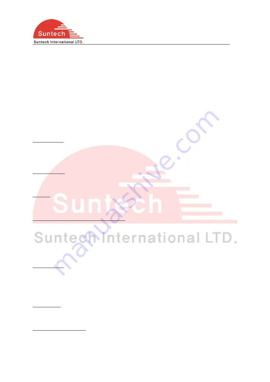 SunTech ST3300 User Manual Download Page 3