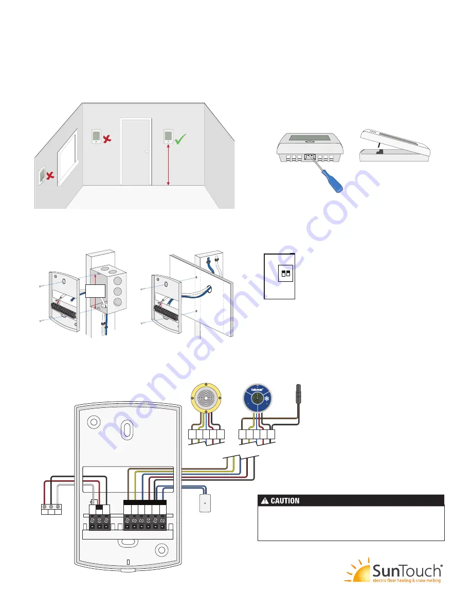 suntouch PM-653 Quick Setup Manual Download Page 1