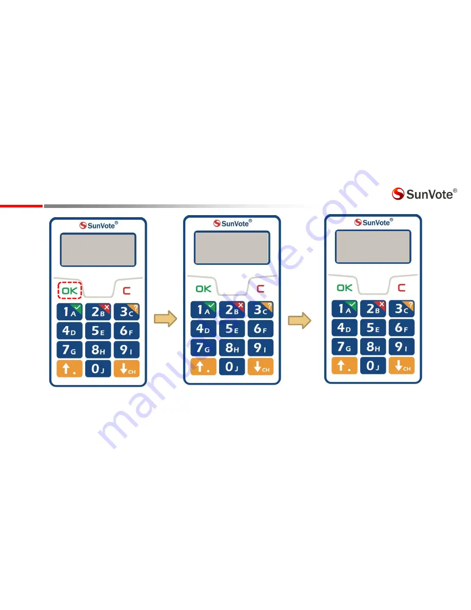 SunVote M52Li-2.4G User Manual Download Page 10