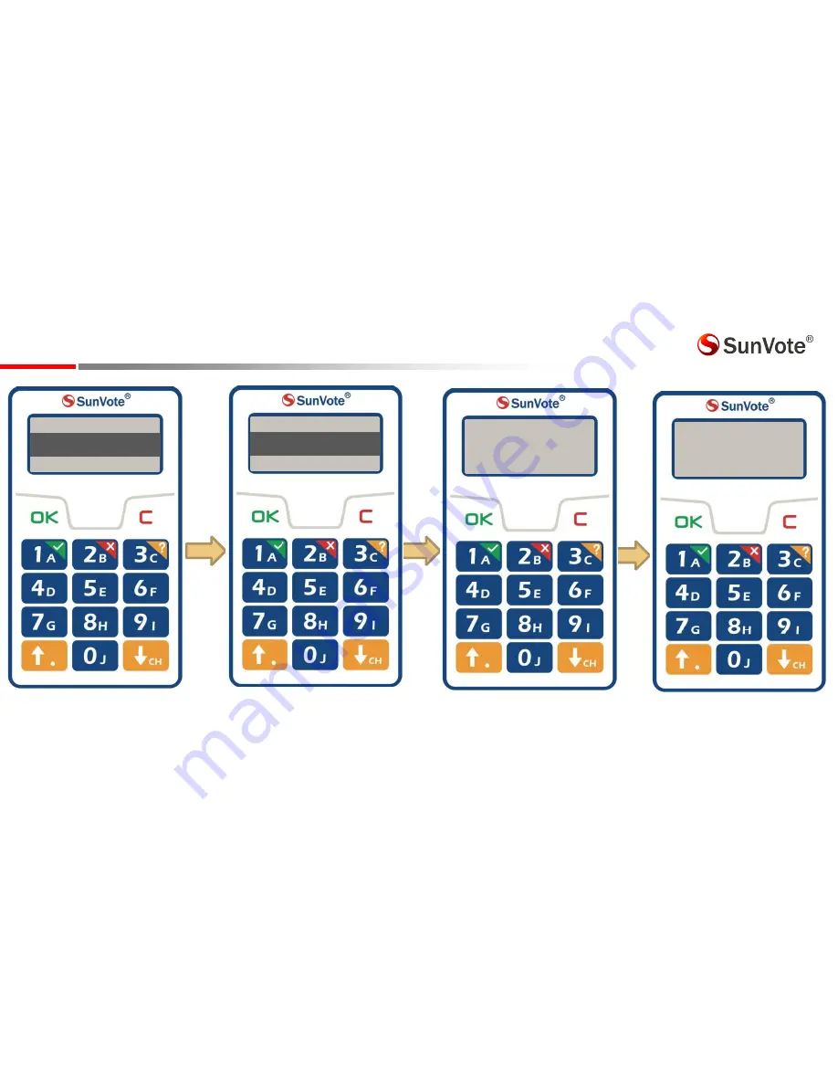 SunVote M52Li-2.4G User Manual Download Page 22