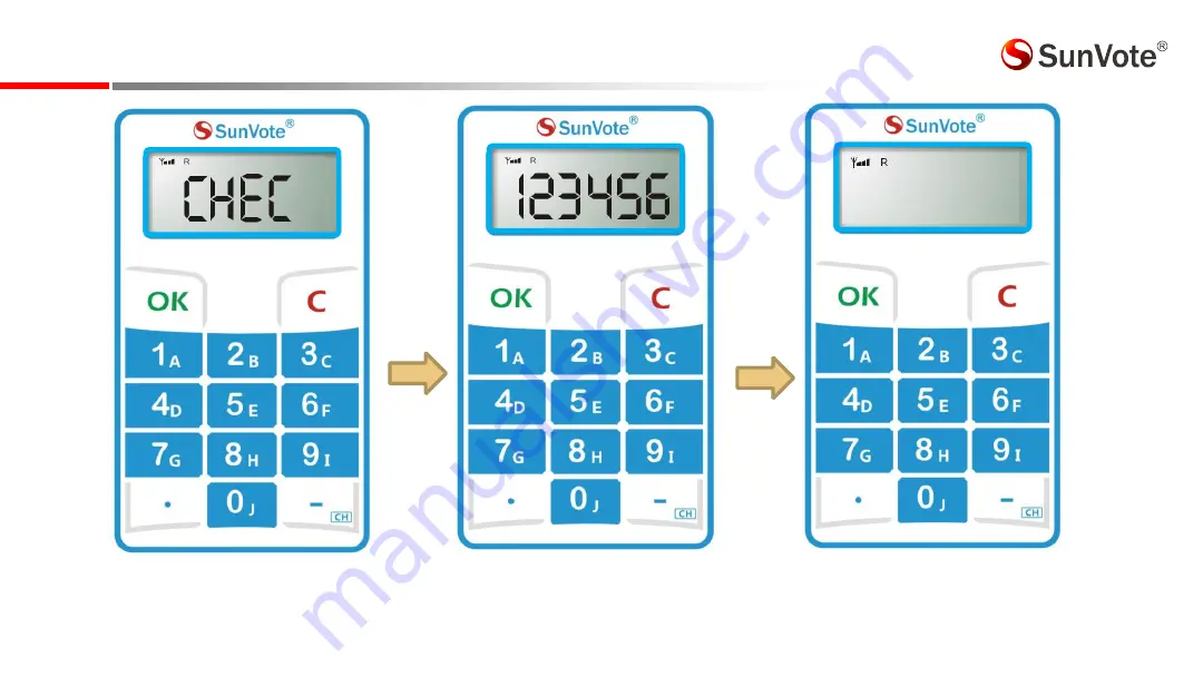 SunVote M52Plus-2.4G Скачать руководство пользователя страница 12