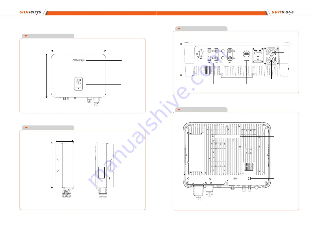 Sunways STH 3-8kW Series User Manual Download Page 9