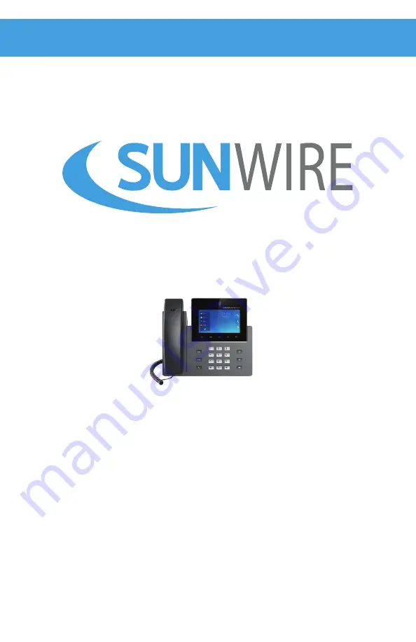 Sunwire Grandstream GXV3350 Скачать руководство пользователя страница 1