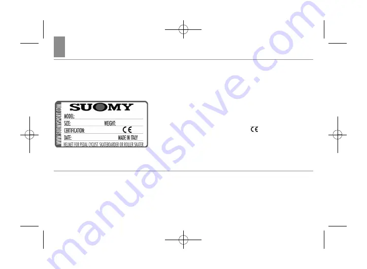 SUOMY C1JP0001 Instructions For User Download Page 26