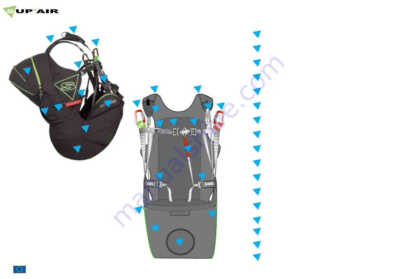 SUP’AIR ACCESS AIRBAG User Manual Download Page 8