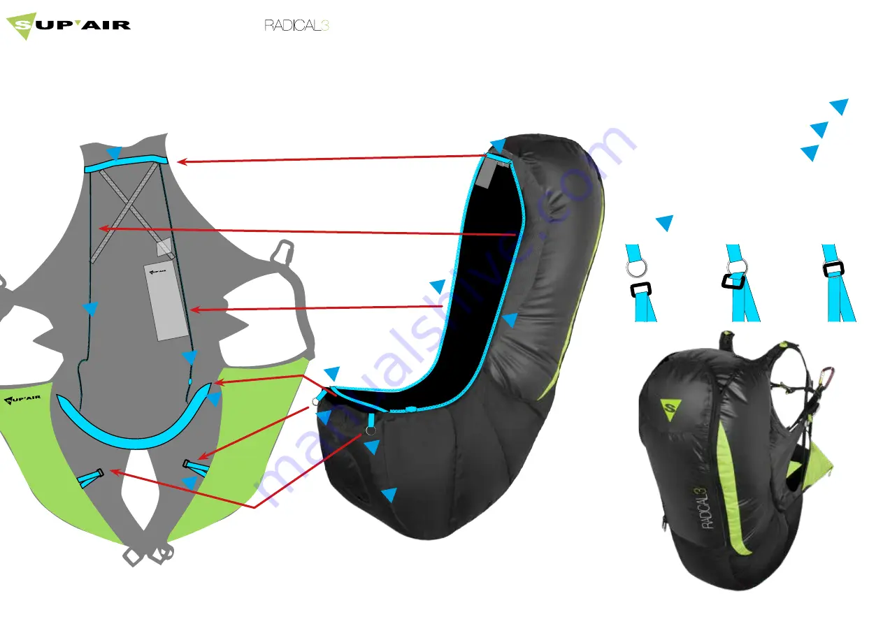 SUP’AIR RADICAL 3 User Manual Download Page 12