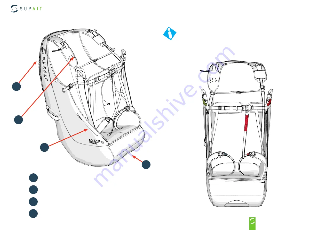 SUPAIR ACCESS 2 AIRBAG Скачать руководство пользователя страница 23