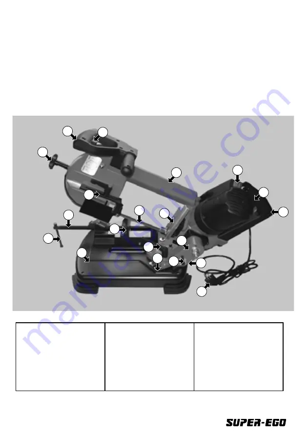 Super Ego 189 Directions For Use Manual Download Page 9