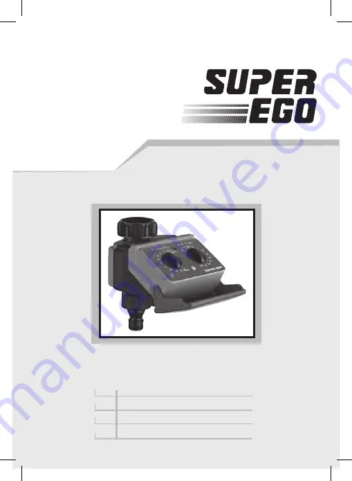 Super Ego SEGO SD1000100 Скачать руководство пользователя страница 1