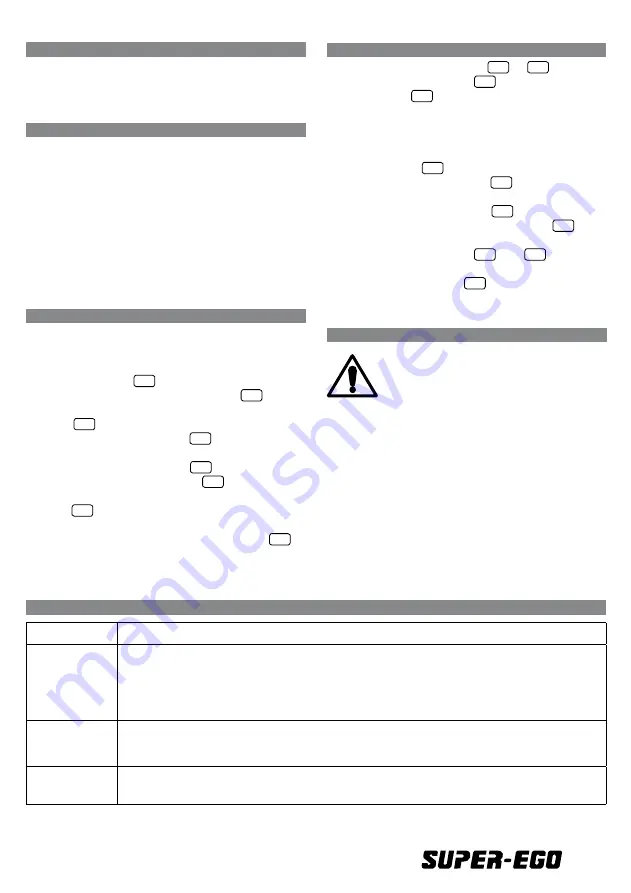 Super Ego SEH004700 Скачать руководство пользователя страница 5