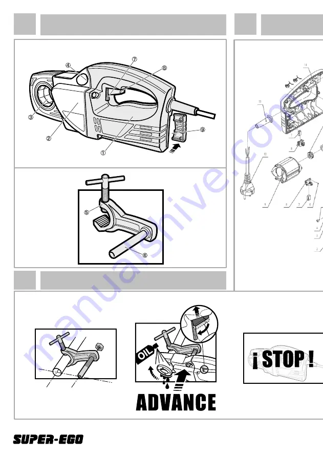 Super Ego Supertronic 1250 Manual Download Page 2