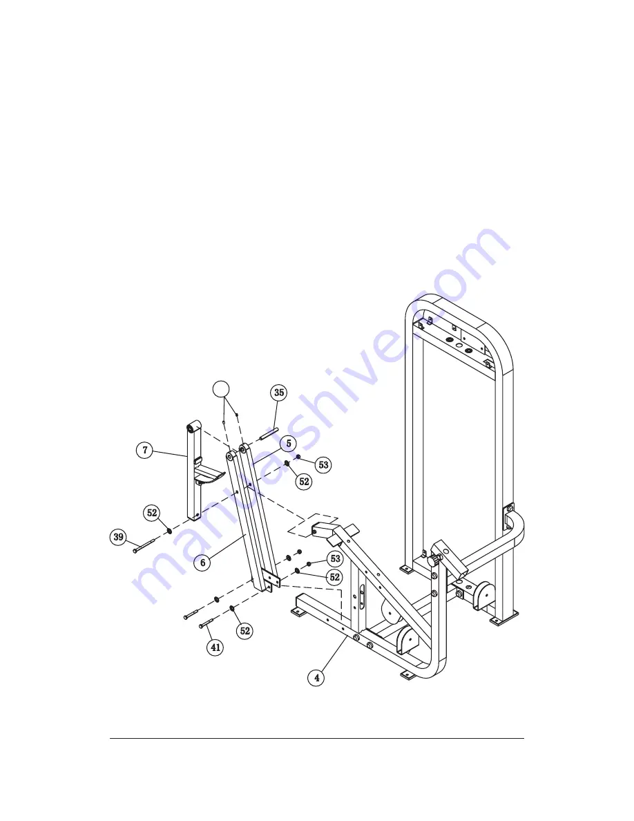 Super Gym SG8018MT Assembly Instructions Manual Download Page 10