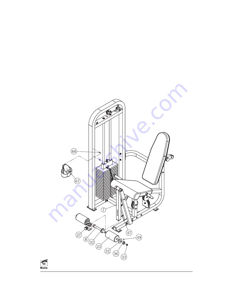 Super Gym SG8018MT Скачать руководство пользователя страница 17