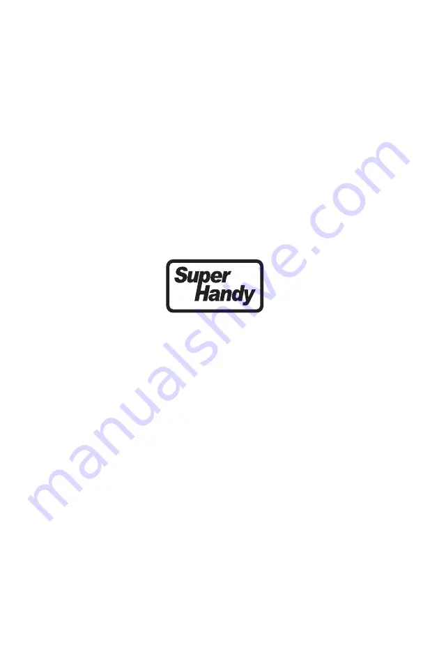 Super Handy GUT037 Скачать руководство пользователя страница 16