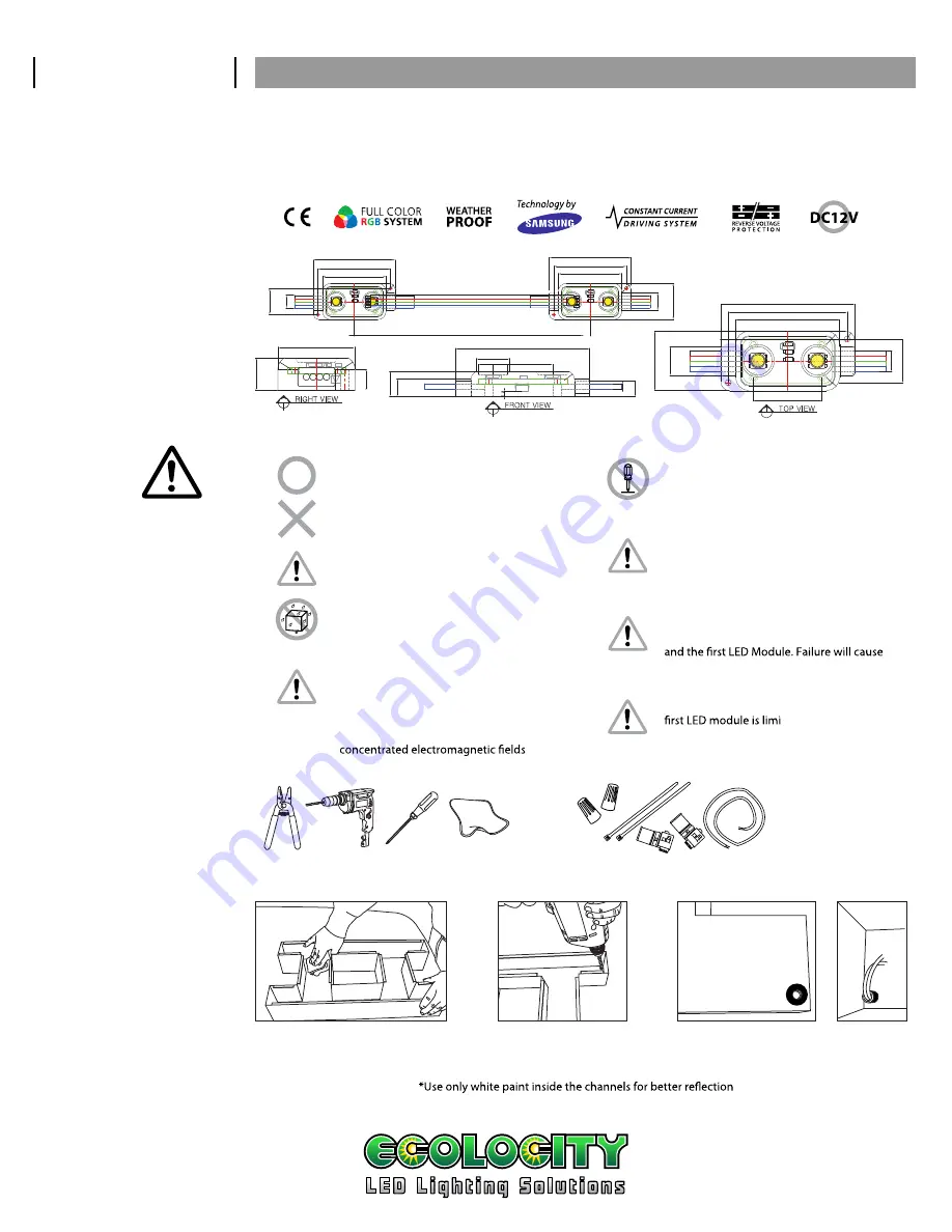 SUPER NOVA 2 RGB User Manual Download Page 1